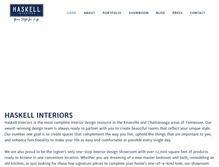 Tablet Screenshot of haskellinteriors.com